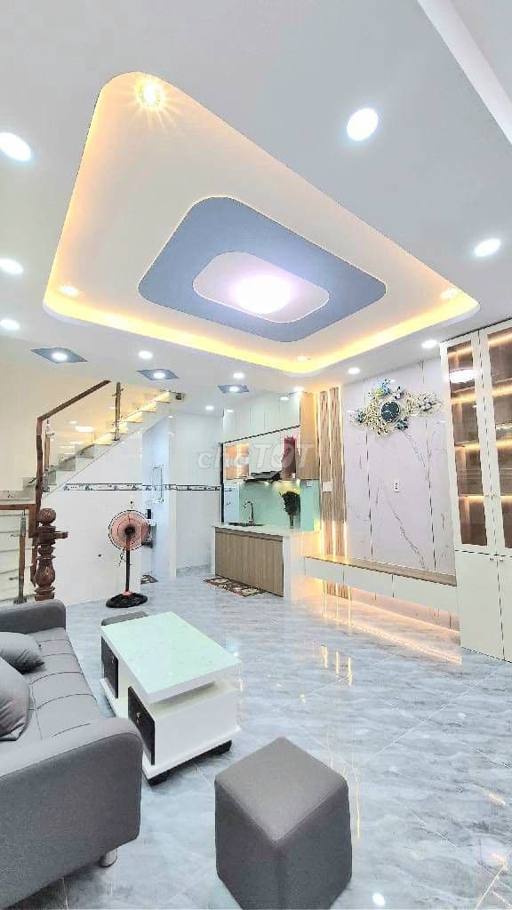 NHÀ ĐẸP 3 PN, GẦN CẦU CHÁNH HƯNG, 3 PHÚT ĐI Q.5, FULL NỘI THẤT, SHR
