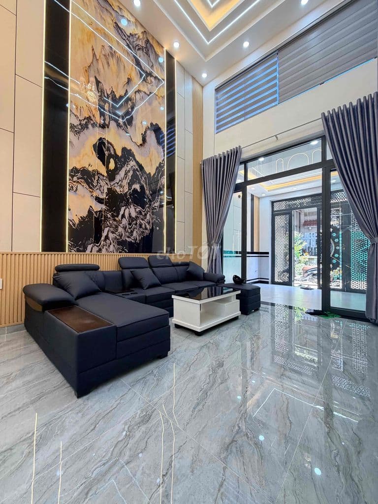 NHÀ PHỐ SIÊU ĐẸP 4M x 20M . 1/ NGUYỄN THỊ KIỂU NGAY TRƯỜNG LÊ VĂN THỌ - Ảnh 3