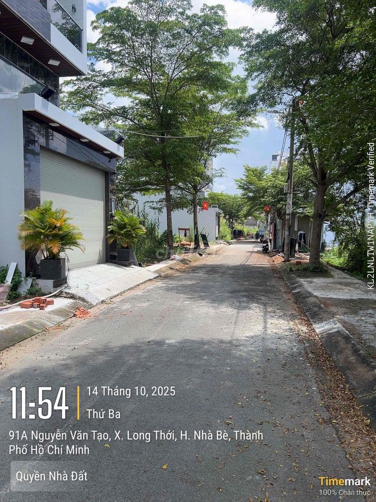 Đất thổ cư KDC chợ Bà Chồi, 409 Nguyễn Văn Tạo