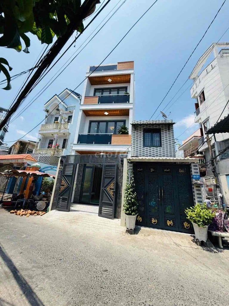 🛑Nhà hẻm ô tô 6m, DT đẹp (4.3 x 14m), xây mới 4 tầng - Ảnh 2