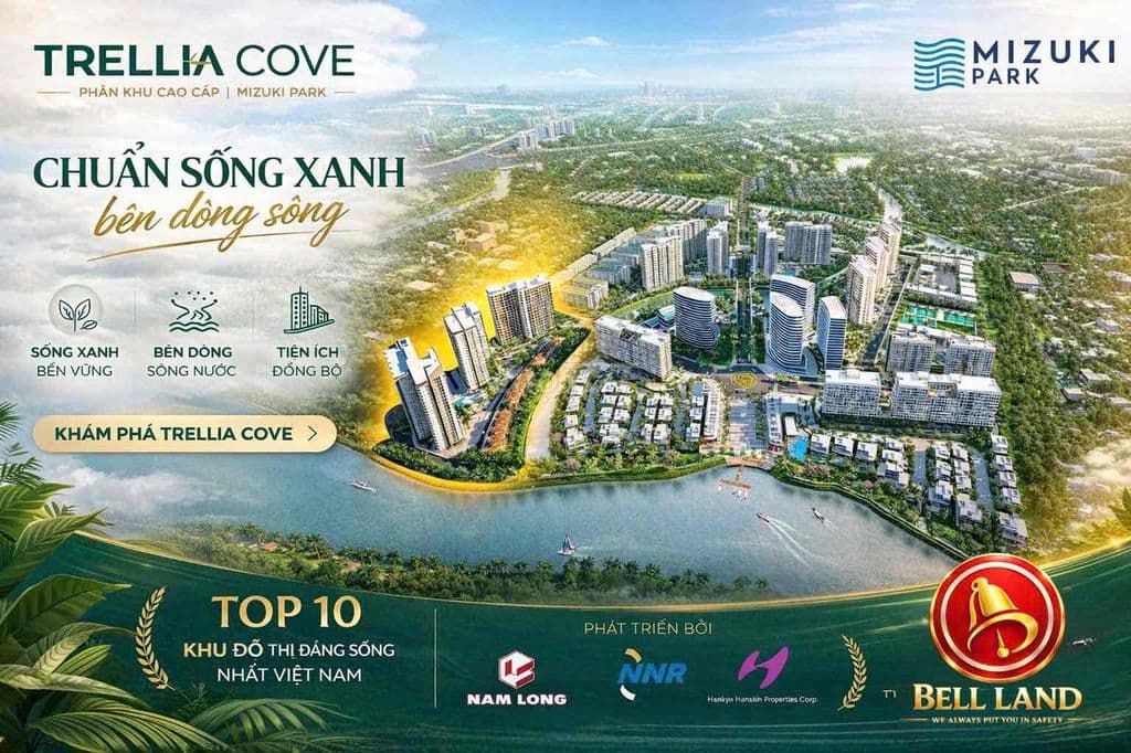 Căn góc Trelllia Cove - Mizuki park