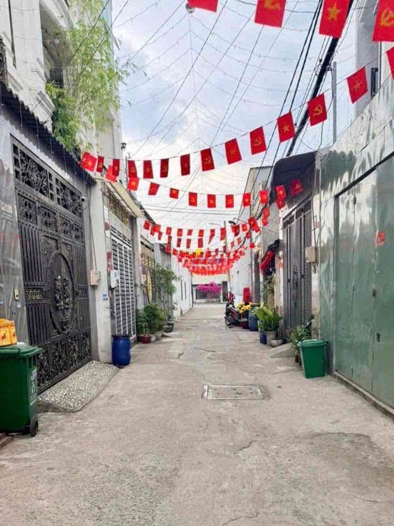 NHÀ PHỐ 4M x 14M ĐÚC 3 TẤM 1/ HIỆP THÀNH 07 HẺM XE HƠI Q12 - Ảnh 3