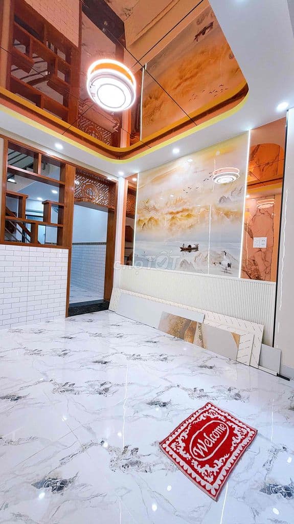 Nhà mới 100% 3 Tầng 2P2WC - Ảnh 3