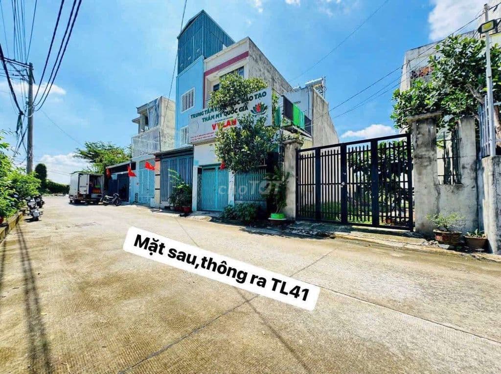 Bán lô đất MT kênh TL41 Q12.DT:5x14m đường 8m - Ảnh 3