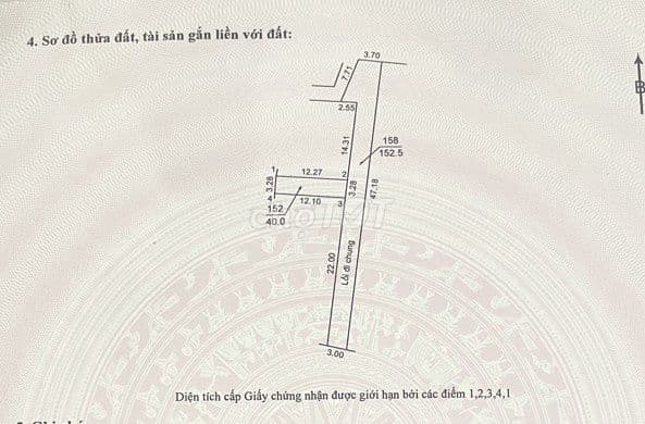 CHỈ HƠN 2TỶ LÔ ĐẤT VUÔNG VẮN, ĐƯỜNG THÔNG XE TẢI, GẦN VÕ NGUYÊN GIÁP