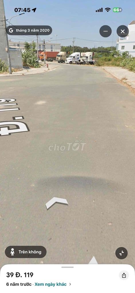 cần bán lô đất hẻm 119 đường 990 long trương q9