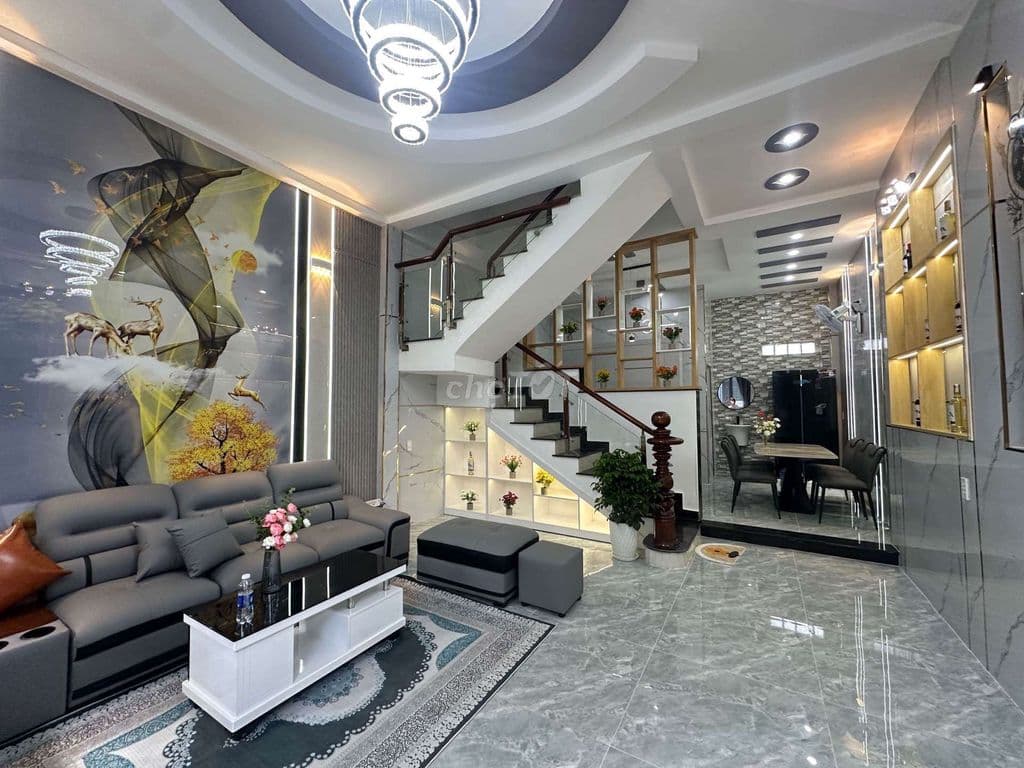 NHÀ 4 TẦNG 60M² TRƯƠNG THỊ HOA HXH THÔNG SÁT METRO - Ảnh 2