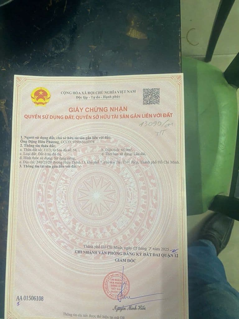 Cần bán nhà gần chợ Hiệp Thành , 4x17, đường 5m - Ảnh 2