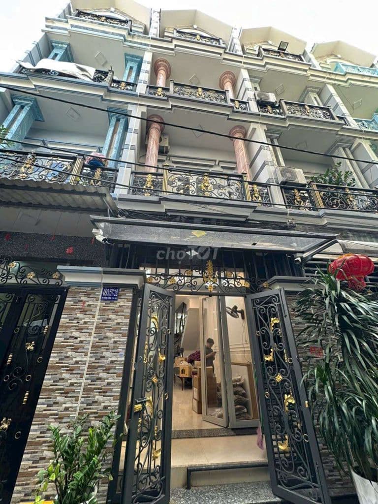 Nhà mới An Dương Vương 3.8x16 4PN mới tinh