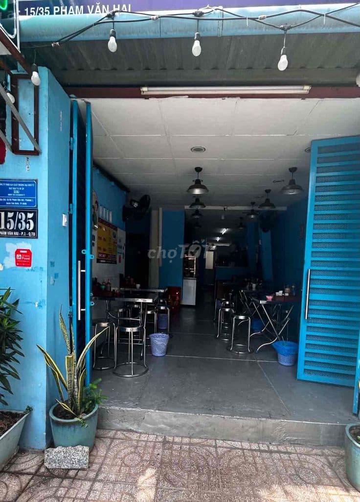 Sang Gấp Quán Phở Mặt Tiền Phạm Văn Hai P.1 Tân Bình - Giá 135Tr, Thuê
