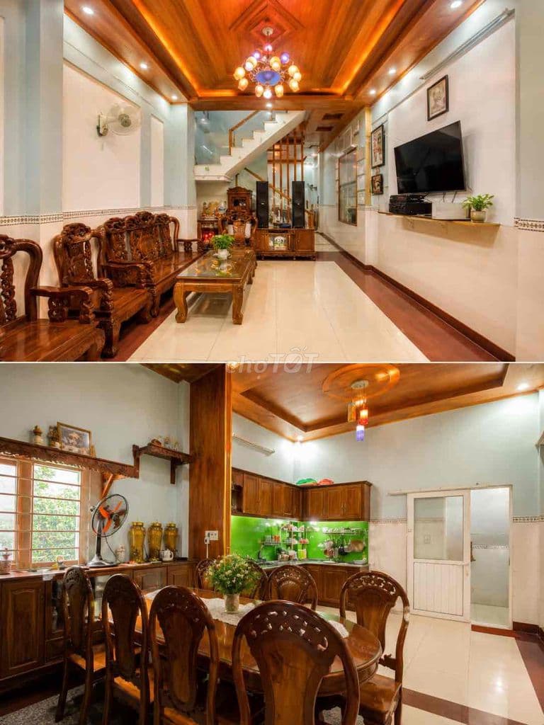 - NHÀ TO ĐẸP 80M2 – BÀ Điểm.HÓC MÔN .HẺM 8M XE TẢI ĐỖ CỬA – NGAY CHỢ - Ảnh 2