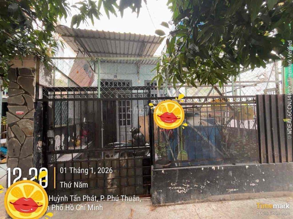 BÁN ĐẤT -TẶNG DÃY TRỌ -HUỲNH TẤN PHÁT(5.5❌20) hiện hữu