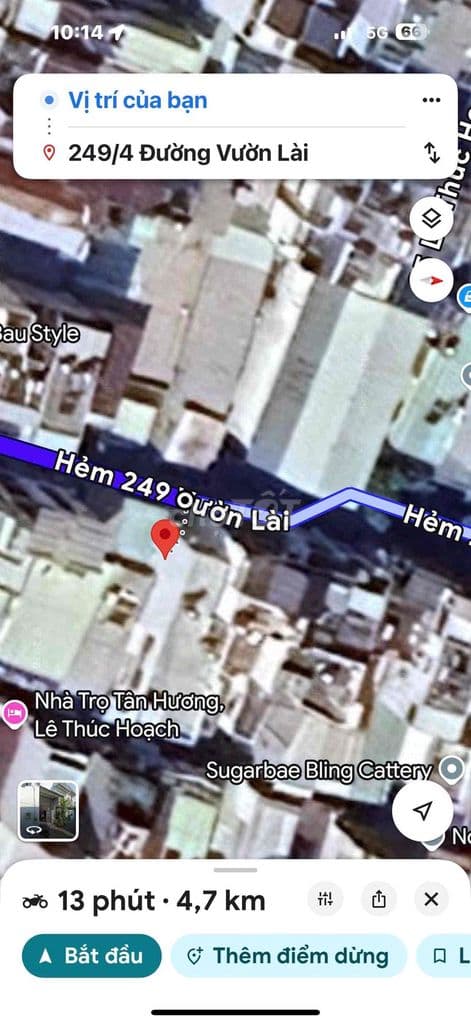 NHÀ PHỐ quận Tân Phú( cũ) cần bán hẻm xe hơi Vườn Lài - Ảnh 2