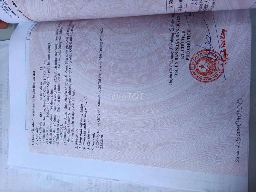 ĐẤT MẶT TIỀN HUỲNH MINH MƯƠNG,DT:100m2,SỔ HỒNG RIÊNG, CHỈ 3.2 TỶ - Ảnh 2