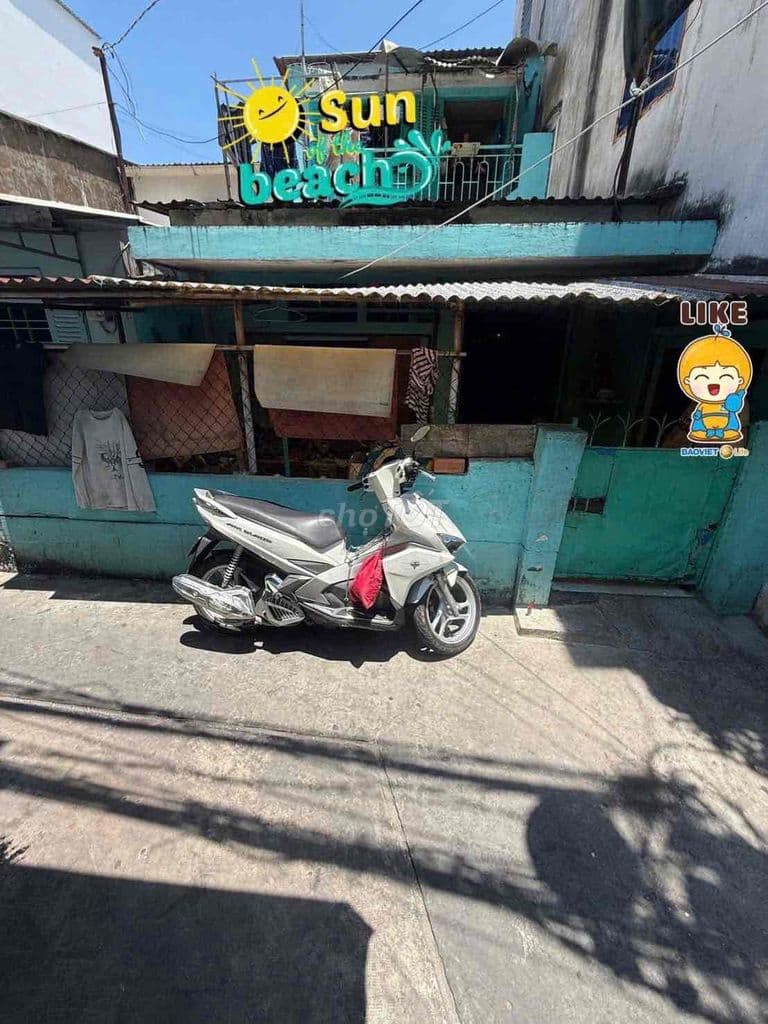 HẺM OTO 5M - 5M X 15M NỞ HẬU 7M - BÁN ĐẤT TẶNG NHÀ 2 TẦNG - Ảnh 2