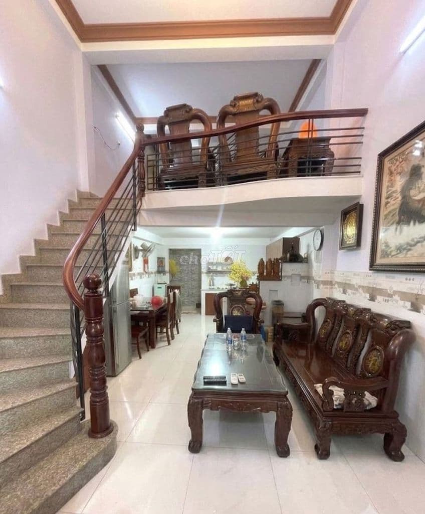 BÁN GẤP NHÀ 4 TẦNG - 48m2- HXH HUỲNH THỊ HAI - TRUNG MỸ TÂY - 4.59 TỶ - Ảnh 3