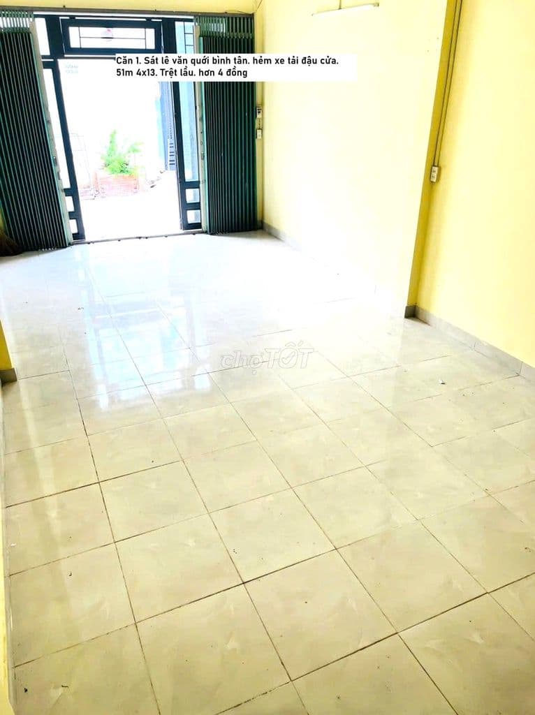 TỔNG CÁC CĂN BÌNH HƯNG HÒA A BÌNH TÂN- HẺM XE HƠI KHÁC NHAU - 4-5 TỶ - Ảnh 2