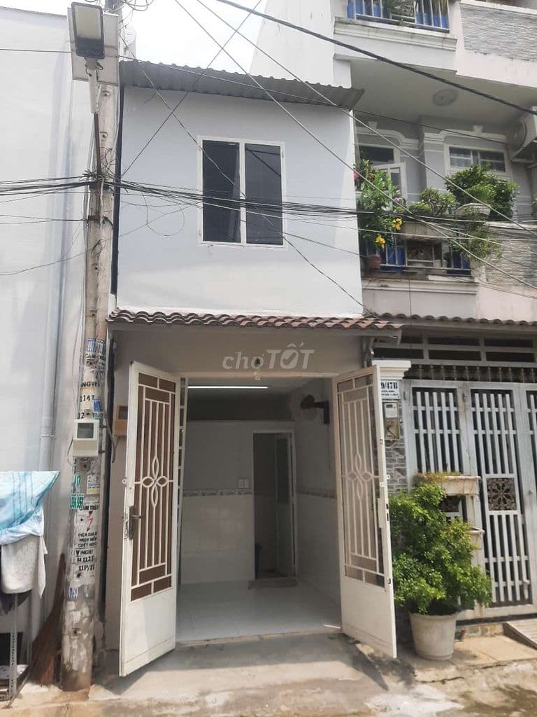 Bán gấp nhà nhỏ, 1 lầu, hẽm xe hơi, 620tr, Nguyễn Bình, Ng H Thọ. - Ảnh 3