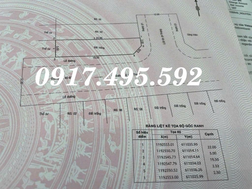 HÀNG HIẾM. CHỦ GỬI BÁN 2 LÔ ĐẤT DỰ ÁN CÔNG ÍCH Q2, P. BTT. - Ảnh 2