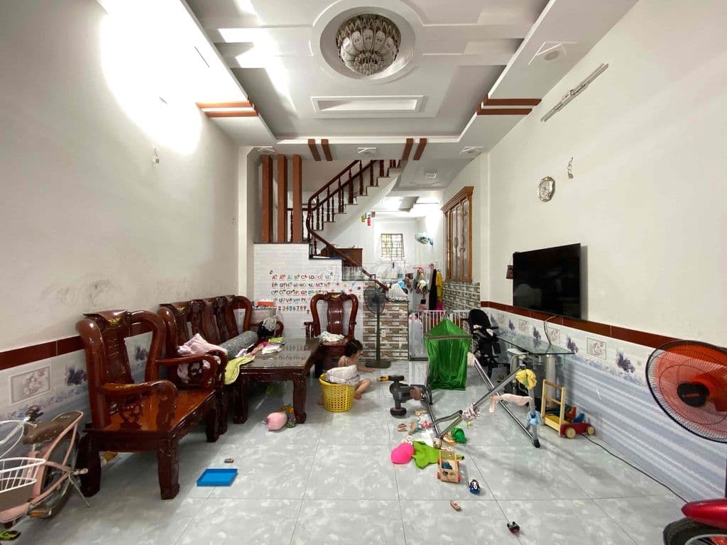 1/ Tân Chánh Hiệp ngang 4,25 x 12m HXH - Đúc 1 Trệt 2 Lầu mái BTCT - Ảnh 2