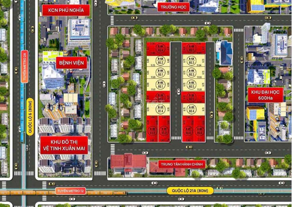 BÁN ĐẤT CHƯƠNG MỸ, HÀ NỘI 🏠 - 80M2 FULL THỔ CƯ - GIÁ 1,5X TỶ