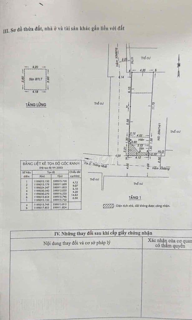 Nhà 1/ Thống Nhất, góc 2mt: 4.2x15 nhà cấp 4 giá 6,85 tỷ - Ảnh 3