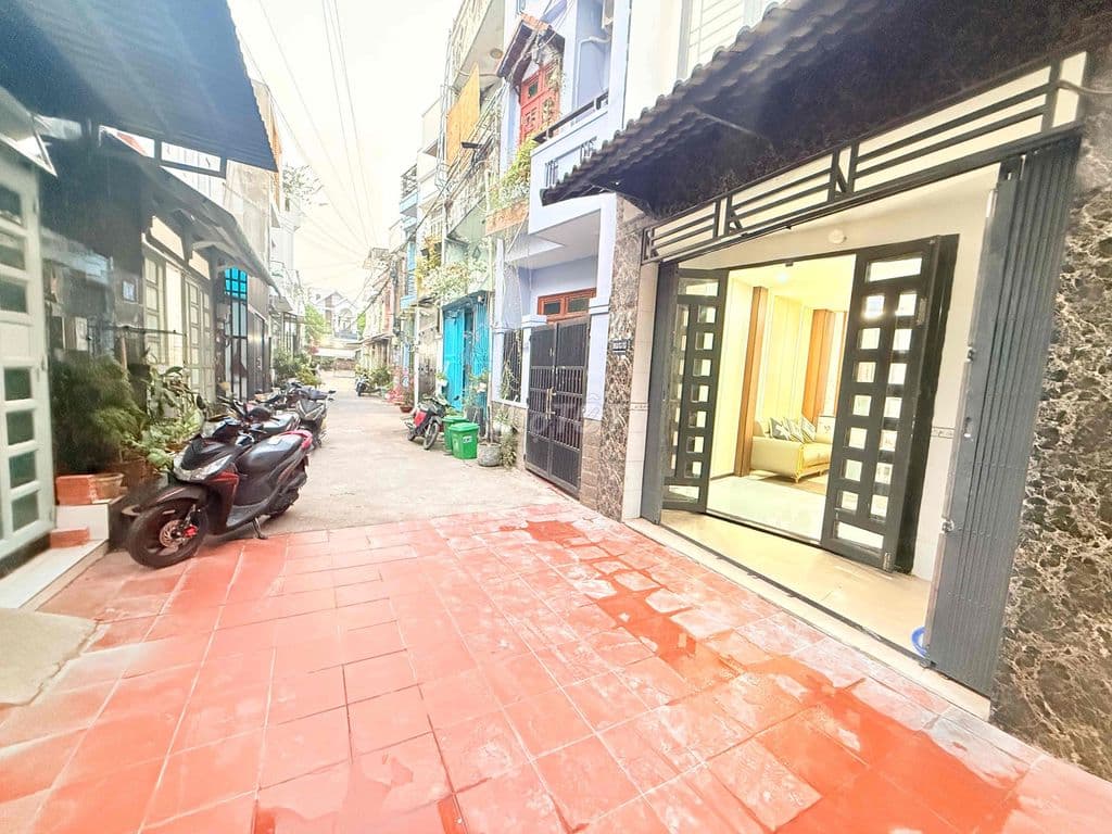 NHÀ Q12 1 LẦU- CHỦ QUYỀN VĨNH VIỄN- HÀ HUY GIÁP VÀO 200m– HẺM Ô TÔ - Ảnh 2