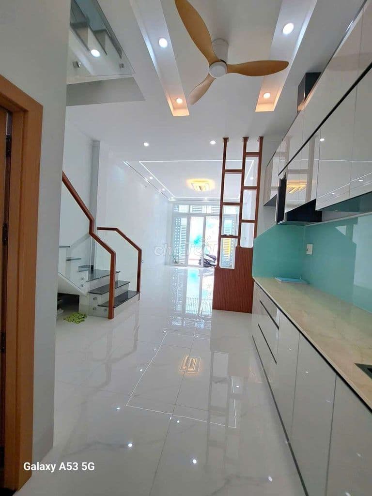 Nhà 3 Lầu Mới Xây, HXH A.D.Vương p16 Q8 cách V.V.Kiệt 400m, Shr - Ảnh 3