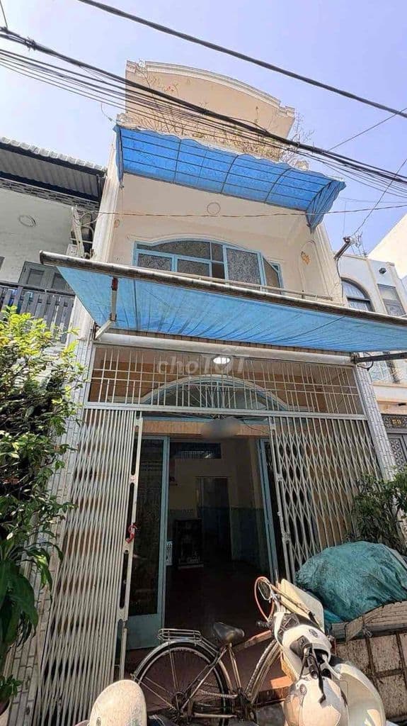 CHỦ GẤP BÁN TT Q6-3TẦNG BTCT-HẺM TRƯỚC NHÀ 4M-BÀ KÝ Q6