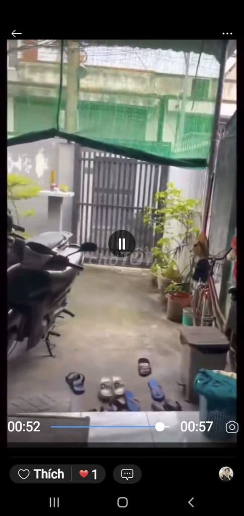 Nhà cấp 3 be tong cốt thép đườngsố 6.p L Xuân Thủ Đức không quy hoạch - Ảnh 3