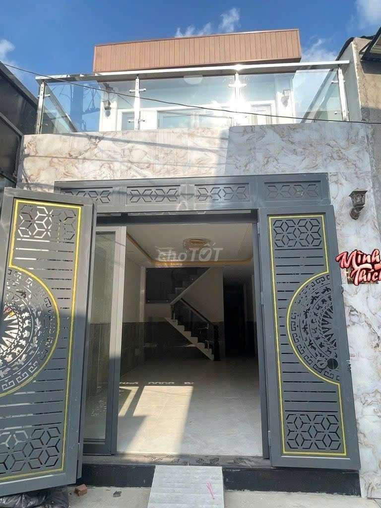 NHÀ 2 TẦNG - DT. 4 X 20 - 4PN - GIÁ 5.5 TỶ - ĐƯỜNG TRƯỚC NHÀ 6M THÔNG