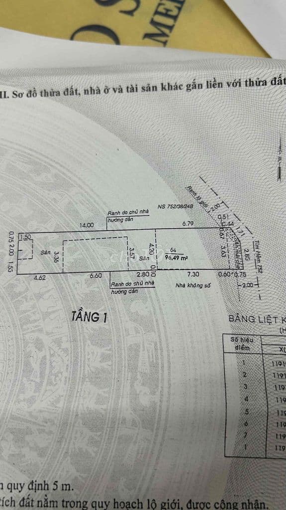 Đất nền tại đường Lạc Long Quân, phường Tân Hòa, Hồ Chí Minh - quận Tâ