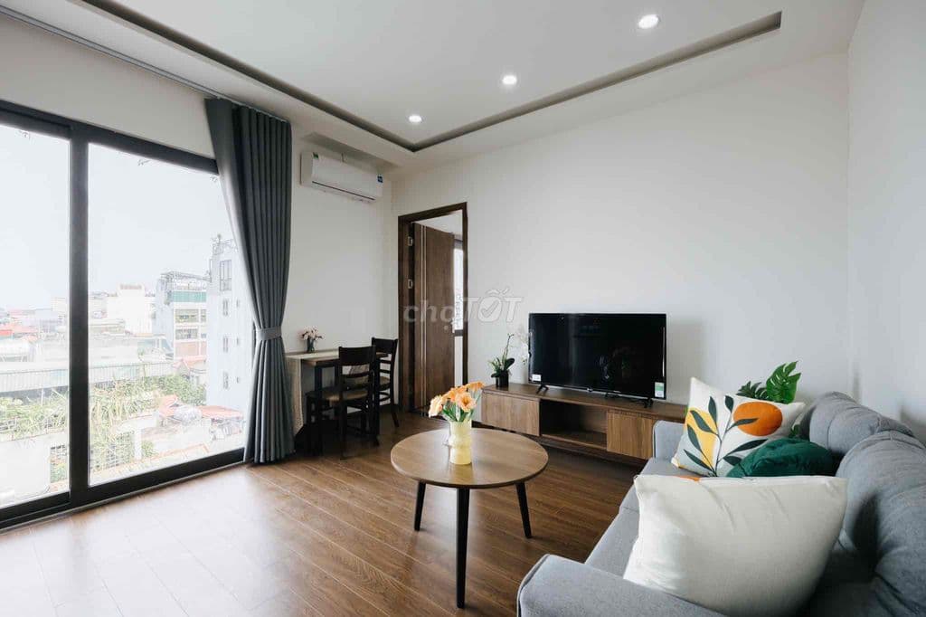 Cho thuê Căn hộ 01 ngủ, 3 phút đi bộ tới Lotte, 3 phút tới Hồ Tây
