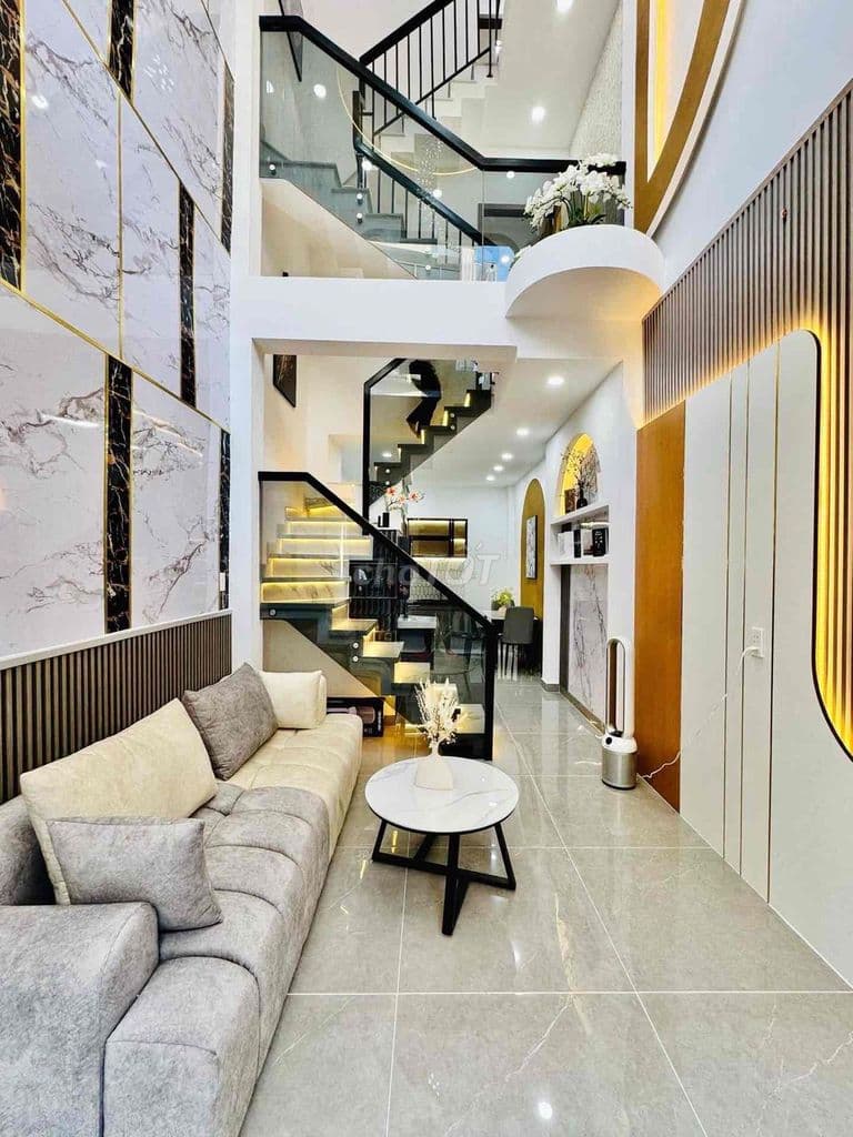 Hàng hiếm - HXH Oto nhỏ tới nhà thông Gò Vấp (ĐS2) Giáp Tân Bình , Sân - Ảnh 3