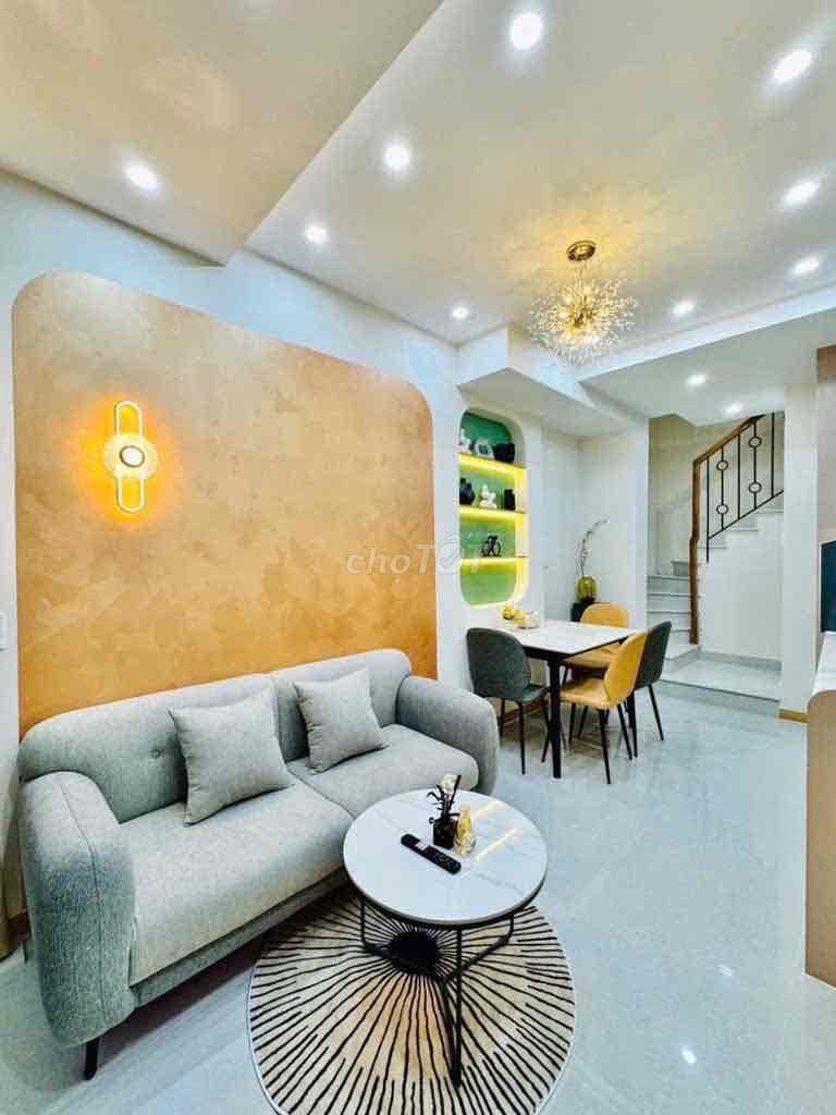 TRƯỜNG SA, PHƯỜNG 3 - BÌNH THẠNH - NHÀ ĐẸP 3 TẦNG FULL NỘI THẤT - 60M2 - Ảnh 2