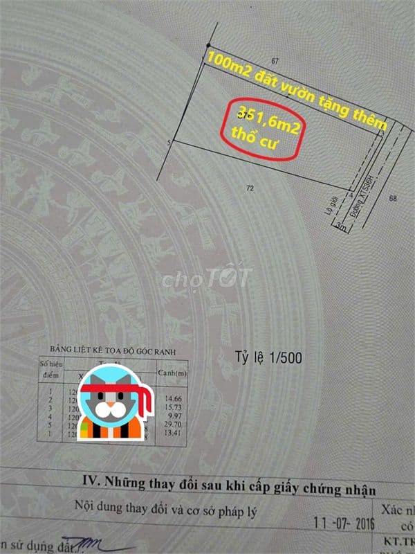 Bán Lô Đất THỔ 450m2 – HXH Nguyễn Văn Bứa, Xuân Thới Sơn – Chỉ 6.3 tỷ - Ảnh 2