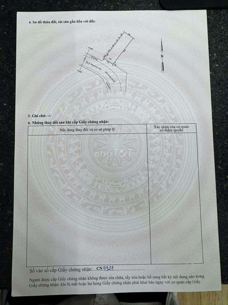 ĐẤT MẶT TIỀN KINH DOANH TTT 12,DT: 100m2, SỔ HỒNG RIÊNG, CHỈ 4.8 TỶ - Ảnh 2