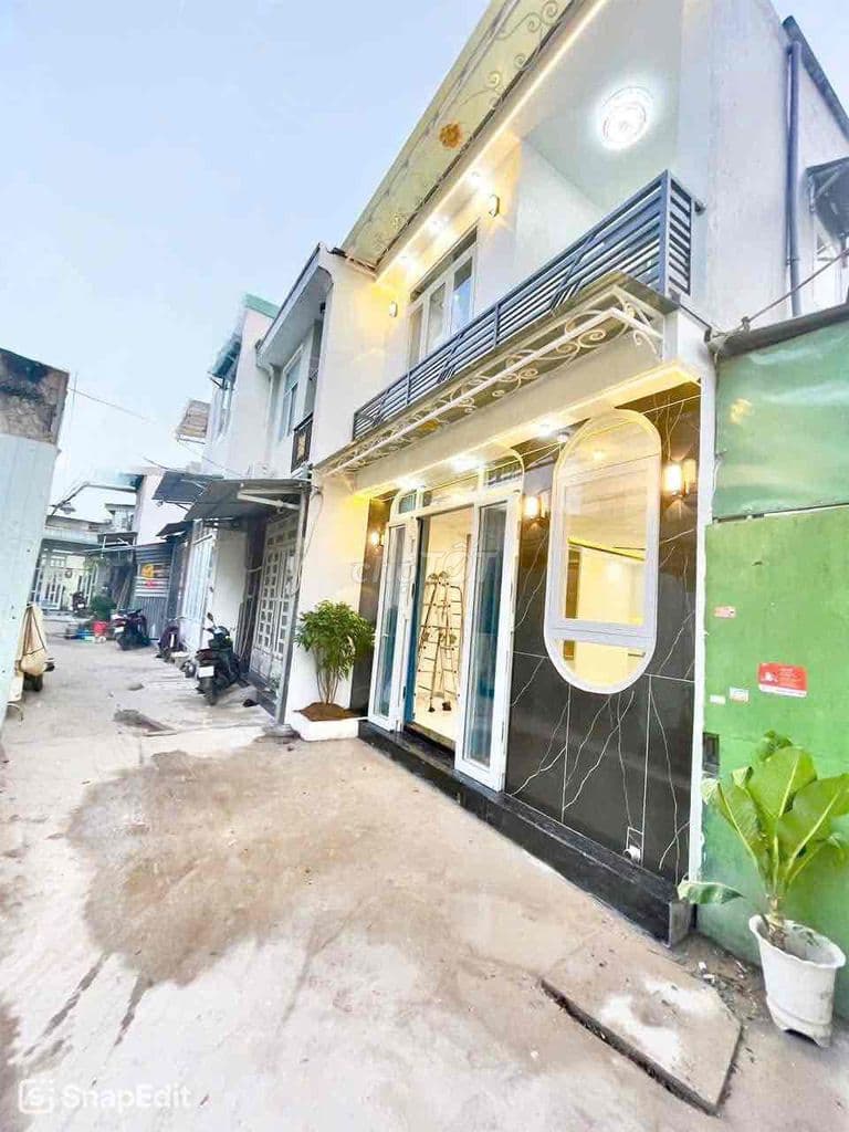 NHÀ MỚI ĐẸP NHƯ HÌNH HẺM XE HƠI ĐẾN CỬA 4,5X10M 2PN BỰ - Ảnh 2