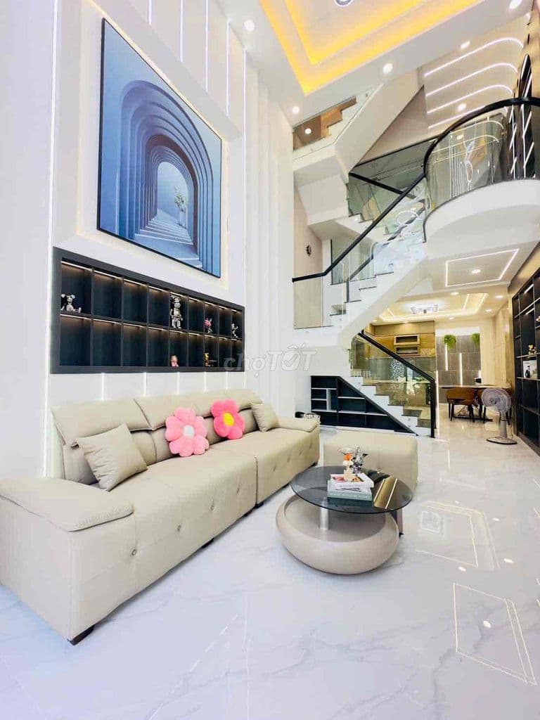 Bán nhà 4 tầng 4PN 5WC full nội thất HXH Hương Lộ 2. Giá 7.4 tỷ TL - Ảnh 2