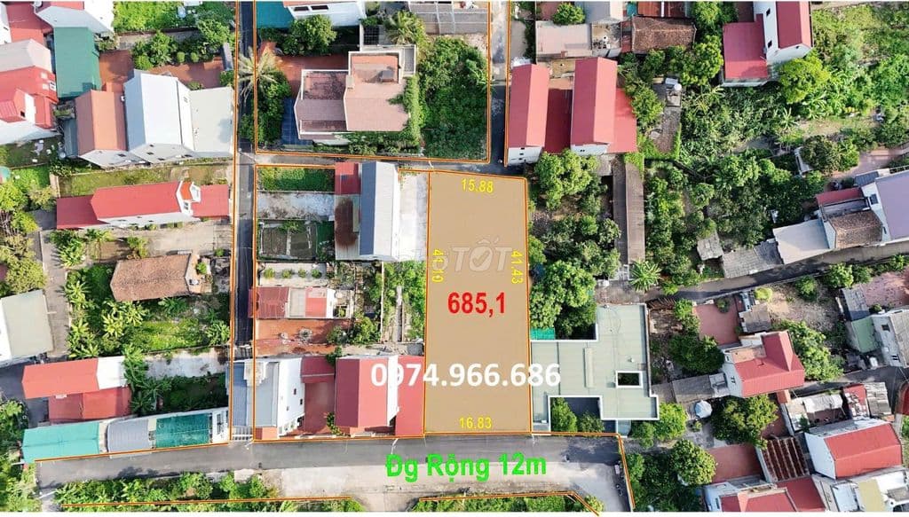 🔥 BÁN 690m² ĐẤT THỔ CƯ NGUYÊN KHÊ – 2 MẶT TIỀN NỘI BÀI VÀI PHÚT - Ảnh 3
