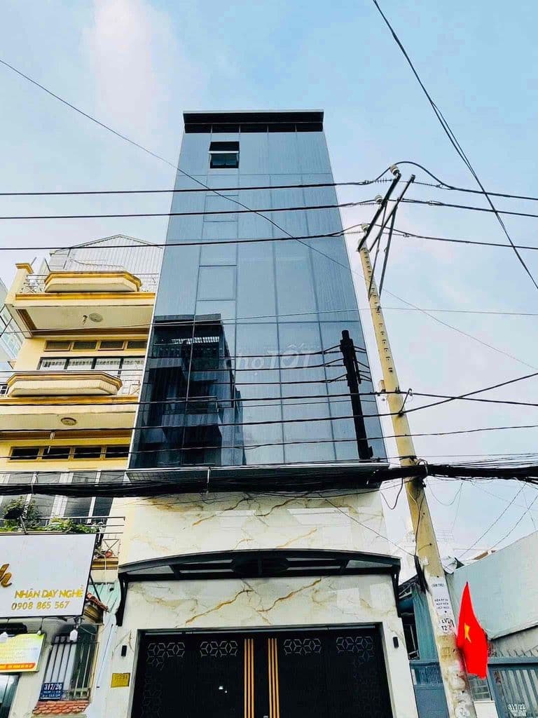 Bán Toà Nhà CHDV 14P Full NT Có HĐ Thuê Sẵn 65tr/th