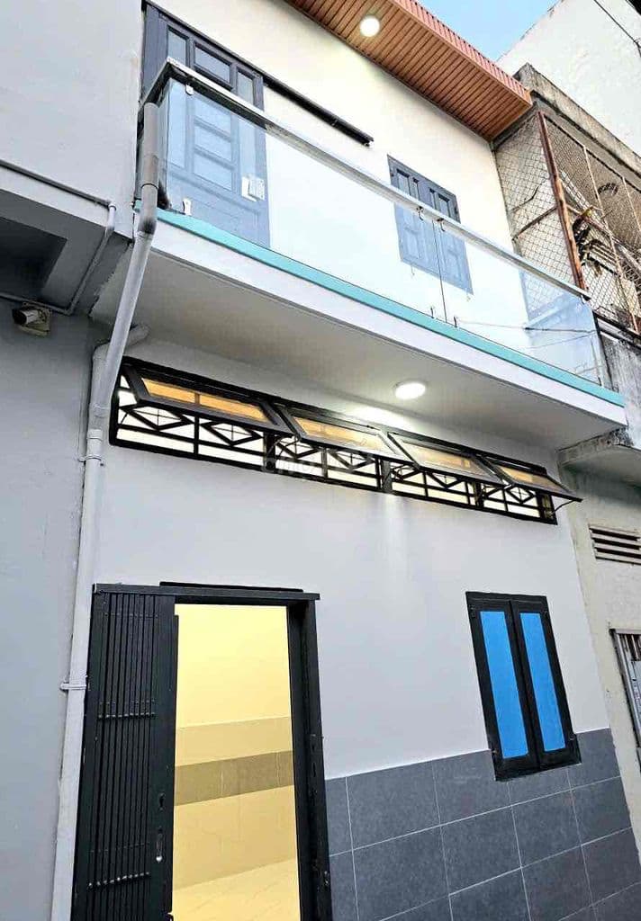Bán nhà mới 2 mặt hẻm xe hơi Bùi Minh Trực Q8 - Ảnh 2