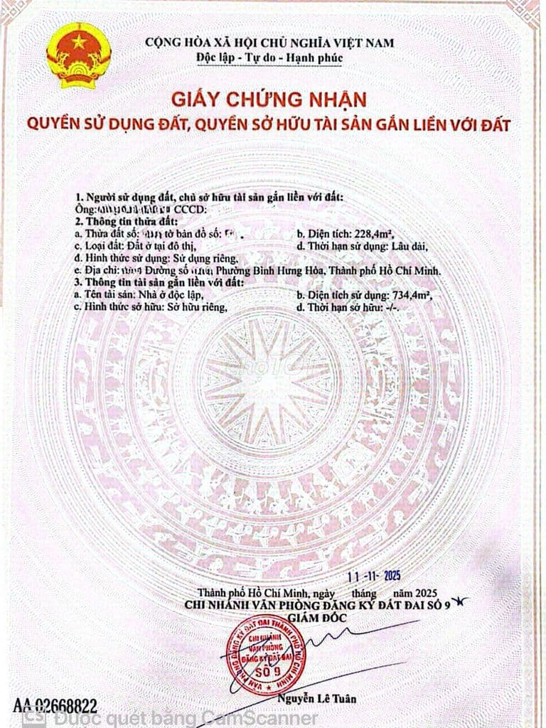 CHDV Tân Kỳ Tân Quý, 43 phòng, 210tr/tháng, giá 28 tỷ 500 thương lượng - Ảnh 2