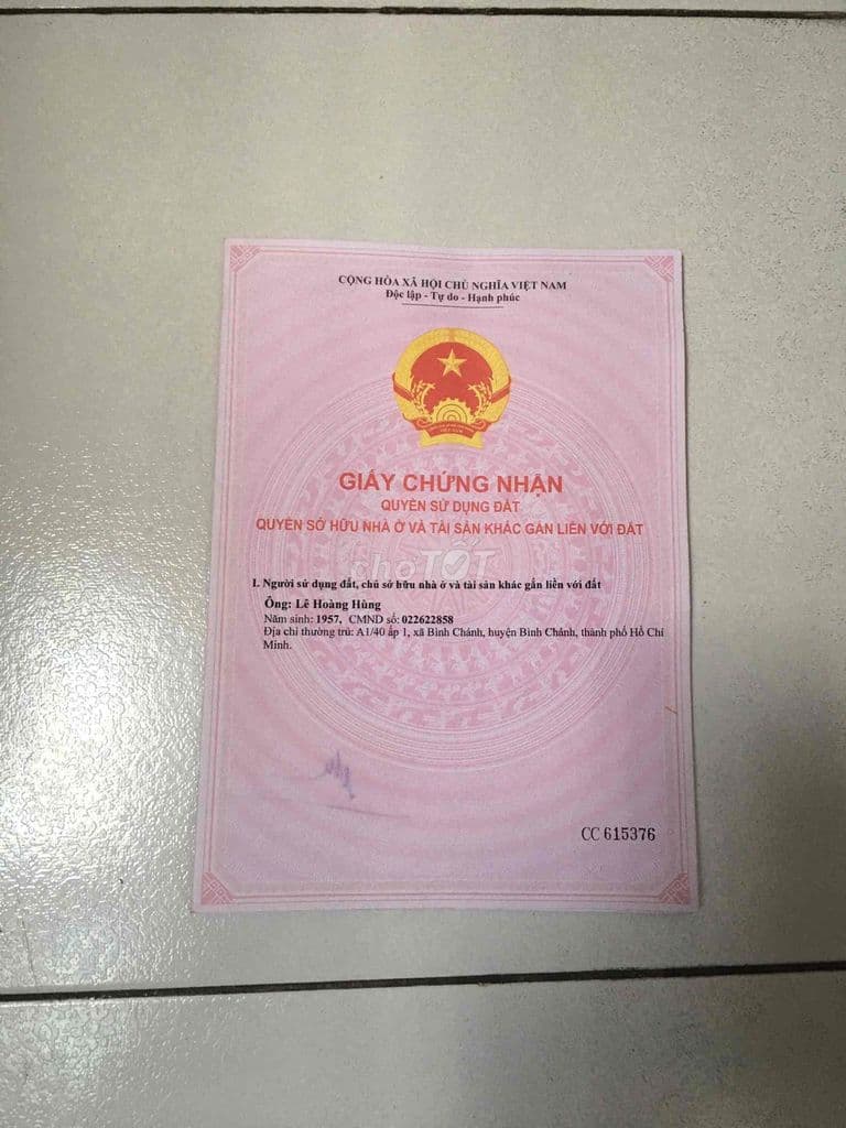 Nhà mặt tiền thuận tiện kinh doanh hoặc xây biệt thự villa nhà ở