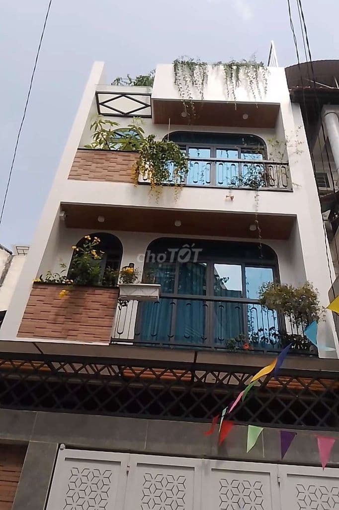 BÁN NHÀ ĐẸP HẺM XE HƠI THÔNG 72M2 SÁT PHAN ĐĂNG LƯU- GIÁ 9.5 TỶ