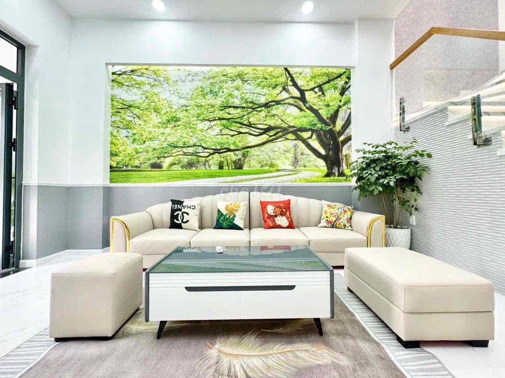 Nhà 3PN Đường 6m Thông TX52 Thới An Q12 Mới Full Nội Thất - Ảnh 3