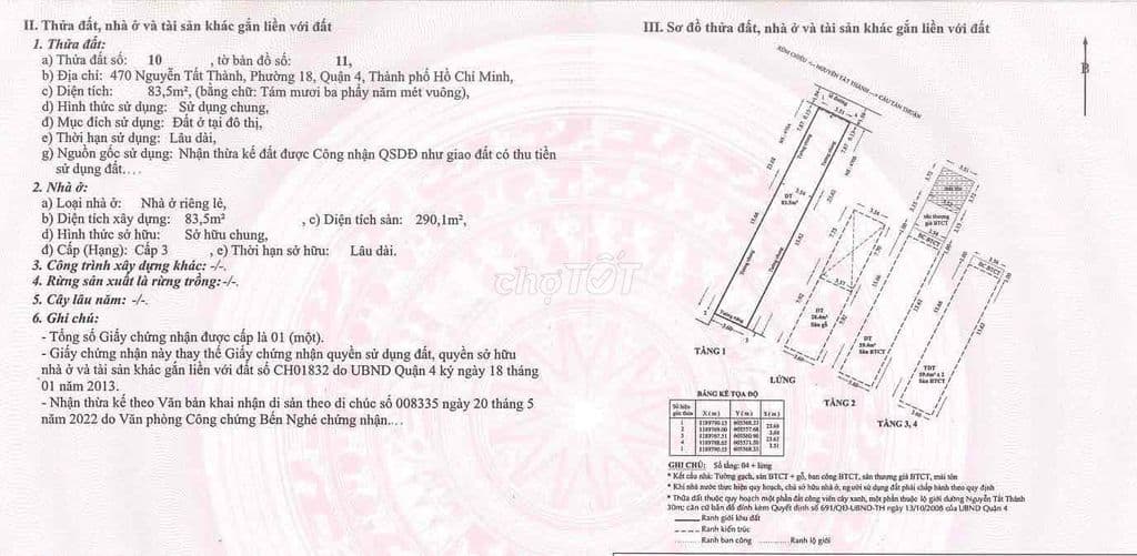 NHÀ MẶT TIỀN ĐƯỜNG NGUYỄN TẤT THÀNH Q4 - Ảnh 3