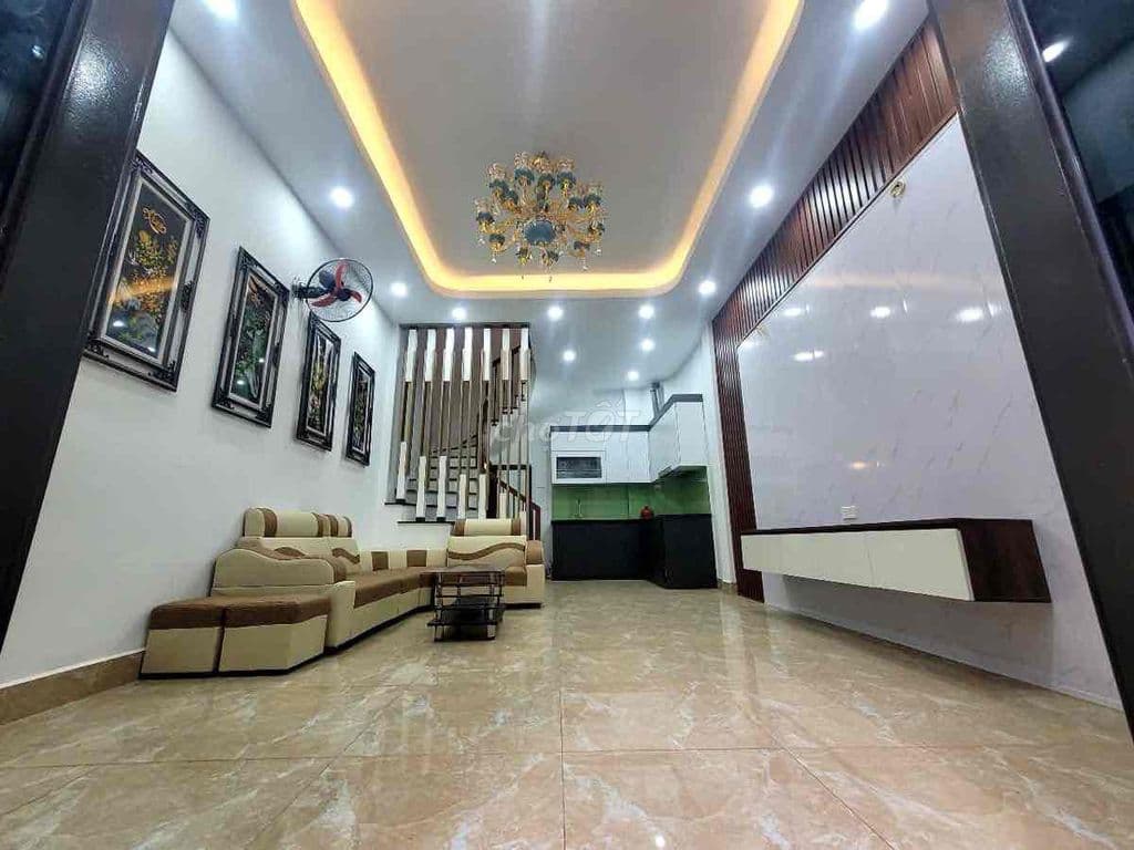 20m ra ô tô chánh phố Vĩnh Hưng nhà đẹp kinh doanh thông 40m2 x5T giá