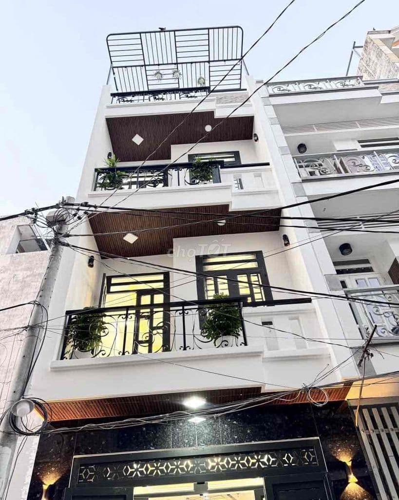 Nhà mới 4x13m 1 trệt 2 lầu st 4PN 3WC HXH hương Lộ 2 - Giá 6.58 tỷ