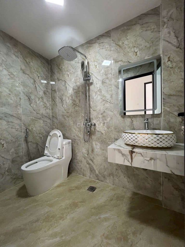 Nhà 57m5T Thang máy, xây mới từ móng - Ảnh 3